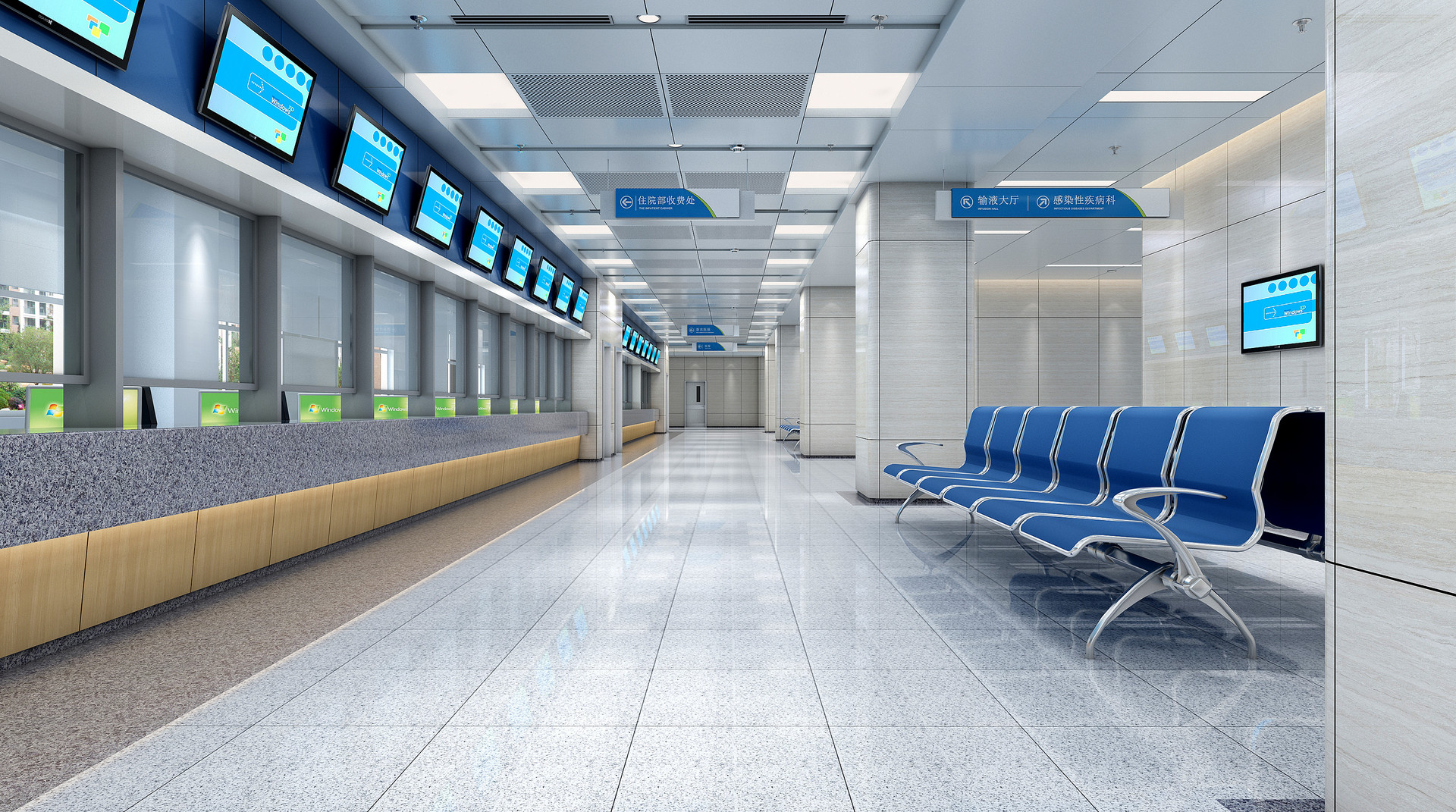 格瑞特樓控參建的青島膠州東方醫(yī)院將于2021年內開業(yè)(圖1) 攝圖網_401701773_banner_候診大廳(企業(yè)商用).jpg